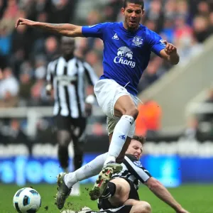 Intense Rivalry: Beckford vs Williamson - Everton vs Newcastle United (05 March 2011): A Battle for Supremacy Intense Rivalry: Beckford vs Williamson - Everton vs Newcastle United (05 March 2011): A Battle for Supremacy
