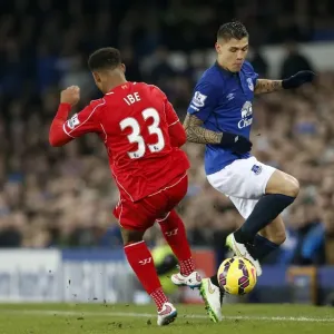 Intense Rivalry: Besic vs Ibe - The Battle for the Ball at Goodison Park Intense Rivalry: Besic vs Ibe - The Battle for the Ball at Goodison Park