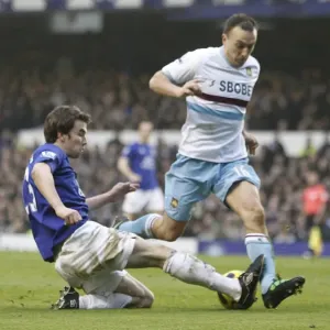 Intense Rivalry: Coleman vs Noble - Everton vs West Ham United, Premier League Showdown (22 January 2011, Goodison Park) Intense Rivalry: Coleman vs Noble - Everton vs West Ham United, Premier League Showdown (22 January 2011, Goodison Park)