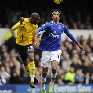 Intense Rivalry: Everton vs. West Bromwich Albion, Premier League 2009 - A Clash between Jo and Meite at Goodison Park Intense Rivalry: Everton vs. West Bromwich Albion, Premier League 2009 - A Clash between Jo and Meite at Goodison Park
