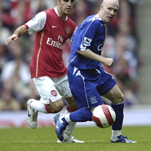 Intense Rivalry: Fabregas vs. Johnson - Arsenal vs. Everton