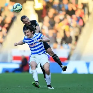 Intense Rivalry on the Field: Osman vs. Barton - Everton vs. Queens Park Rangers Intense Rivalry on the Field: Osman vs. Barton - Everton vs. Queens Park Rangers