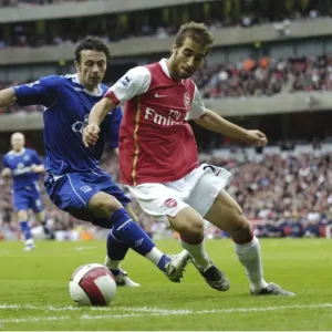 Intense Rivalry: Flamini vs. Davies at Emirates Stadium (2006) - Arsenal vs. Everton FA Premiership Clash Intense Rivalry: Flamini vs. Davies at Emirates Stadium (2006) - Arsenal vs. Everton FA Premiership Clash