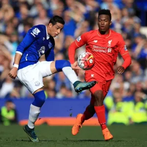 Intense Rivalry: Funes Mori vs. Sturridge - Everton vs. Liverpool Football Showdown Intense Rivalry: Funes Mori vs. Sturridge - Everton vs. Liverpool Football Showdown