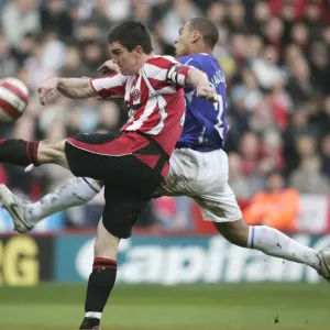 Intense Rivalry: James Vaughan vs. Chris Morgan - Sheffield United vs. Everton Intense Rivalry: James Vaughan vs. Chris Morgan - Sheffield United vs. Everton