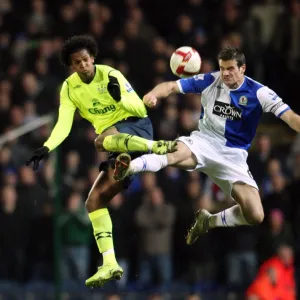 Intense Rivalry: Jo vs Nelsen - Blackburn vs Everton, Barclays Premier League (April 3, 2009)