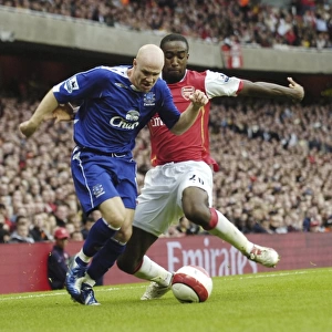 Intense Rivalry: Johan Djourou vs. Andy Johnson - Arsenal vs. Everton