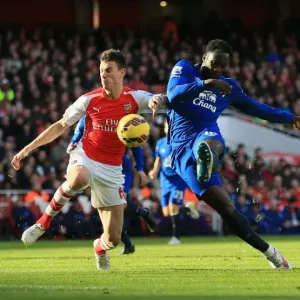 Intense Rivalry: Lukaku vs. Koscielny - Premier League Showdown: Arsenal vs. Everton