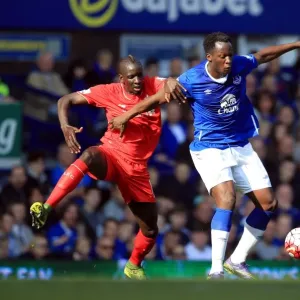 Intense Rivalry: Lukaku vs Sakho Battle at Goodison Park Intense Rivalry: Lukaku vs Sakho Battle at Goodison Park