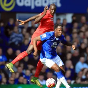 Intense Rivalry: Lukaku vs. Sakho - Everton vs. Liverpool: A Battle for Supremacy at Goodison Park Intense Rivalry: Lukaku vs. Sakho - Everton vs. Liverpool: A Battle for Supremacy at Goodison Park