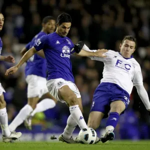 Intense Rivalry: Mikel Arteta vs. Jordan Mutch at Goodison Park - Everton vs. Birmingham City, Barclays Premier League (09 Mar 2011) Intense Rivalry: Mikel Arteta vs. Jordan Mutch at Goodison Park - Everton vs. Birmingham City, Barclays Premier League (09 Mar 2011)