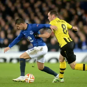 Intense Rivalry: Mirallas vs. Lecjaks in Everton's Europa League Battle against BSC Young Boys Intense Rivalry: Mirallas vs. Lecjaks in Everton's Europa League Battle against BSC Young Boys