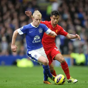 Intense Rivalry: Naismith vs. Fernandez Battle at Goodison Park - Everton vs. Liverpool (2012) Intense Rivalry: Naismith vs. Fernandez Battle at Goodison Park - Everton vs. Liverpool (2012)