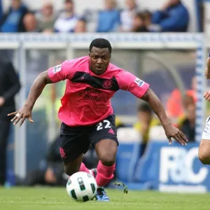 Intense Rivalry: Yakubu vs. Dann - Birmingham City vs. Everton, Premier League Showdown (2 October 2010, St. Andrews Stadium) Intense Rivalry: Yakubu vs. Dann - Birmingham City vs. Everton, Premier League Showdown (2 October 2010, St. Andrews Stadium)