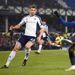 Intense Lukaku vs McAuley Print Intense Lukaku vs McAuley Print