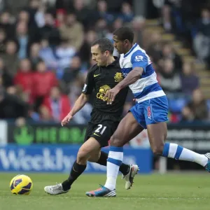 Intense Tackle: Leon Osman vs. Mikele Leigertwood - Everton's Close Call in Reading's 1-2 Premier League Victory (17-11-2012) Intense Tackle: Leon Osman vs. Mikele Leigertwood - Everton's Close Call in Reading's 1-2 Premier League Victory (17-11-2012)