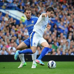 Print of Ivanovic vs Mirallas Tackle in Chelsea 2-1 Everton Print of Ivanovic vs Mirallas Tackle in Chelsea 2-1 Everton