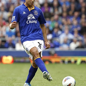 Jack Rodwell in Action: Everton vs Aston Villa, Barclays Premier League, Goodison Park (September 10, 2011)