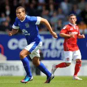 Print of Jack Rodwell in Action: A Globe Arena Scene