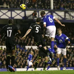 Jagielka Scores Everton's Second: Everton 2-1 Wigan Athletic (Barclays Premier League, Goodison Park, 26-12-2012) Jagielka Scores Everton's Second: Everton 2-1 Wigan Athletic (Barclays Premier League, Goodison Park, 26-12-2012)