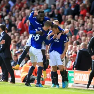 Jagielka Scores First Goal: Everton Stuns Liverpool at Anfield, Premier League 2014 Jagielka Scores First Goal: Everton Stuns Liverpool at Anfield, Premier League 2014