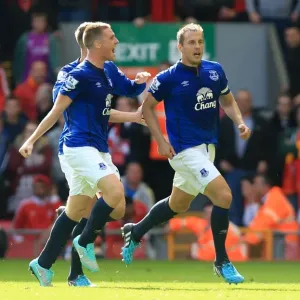 Jagielka Scores Stunner: Everton Stuns Liverpool at Anfield, 2014 Premier League Jagielka Scores Stunner: Everton Stuns Liverpool at Anfield, 2014 Premier League