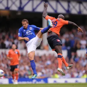 Jagielka vs. Agyemang: A Battle at Goodison Park - Everton vs. Queens Park Rangers, Barclays Premier League (2011) Jagielka vs. Agyemang: A Battle at Goodison Park - Everton vs. Queens Park Rangers, Barclays Premier League (2011)