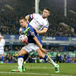 Jagielka vs Cahill: FA Cup Quarterfinal Showdown at Goodison Park Jagielka vs Cahill: FA Cup Quarterfinal Showdown at Goodison Park