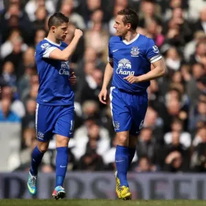 Jagielka's Dramatic Equalizer: Tottenham vs. Everton, Barclays Premier League, April 2013 Jagielka's Dramatic Equalizer: Tottenham vs. Everton, Barclays Premier League, April 2013