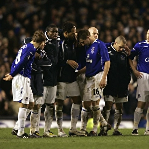 Jagielka's Missed Penalty: Everton's Disappointment in UEFA Cup Fourth Round Against Fiorentina (07/08)