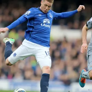 James McCarthy Scores the Opener Print - Everton vs Newcastle United