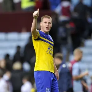James McCarthy's Triumphant Moment: Everton's 2-0 Victory Over Aston Villa (October 26, 2013)