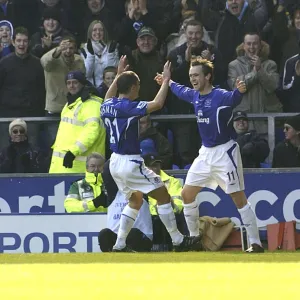 James McFadden and Leon Osman