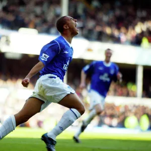 Season 04-05 Poster Print Collection: Everton 4 C. Palace 0 10-4-05