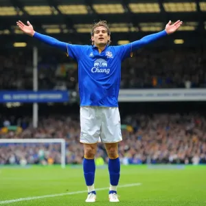 Jelavic Doubles Up: Everton's Brace vs. Fulham (Everton 2-0, Barclays Premier League, Goodison Park, 28 April 2012) Jelavic Doubles Up: Everton's Brace vs. Fulham (Everton 2-0, Barclays Premier League, Goodison Park, 28 April 2012)