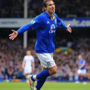 Jelavic Doubles Up: Everton's Victory Moment (28 April 2012 v Fulham, Goodison Park) Jelavic Doubles Up: Everton's Victory Moment (28 April 2012 v Fulham, Goodison Park)