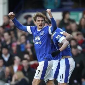 Jelavic and Mirallas: Everton's Unforgettable Goal Celebration vs Stoke City (30-03-2013) Jelavic and Mirallas: Everton's Unforgettable Goal Celebration vs Stoke City (30-03-2013)