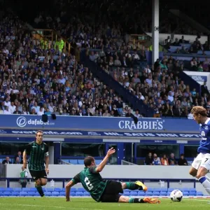 Jelavic Scores Opening Goal: Everton 2-1 Real Betis (Pre-Season Friendly, Goodison Park, 11-08-2013)