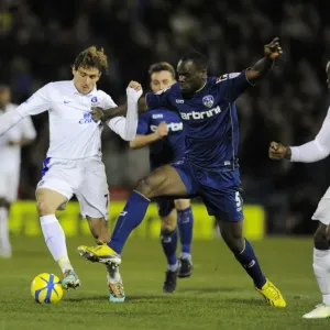 Jelavic vs. Mvoto: Intense Clash in FA Cup Fifth Round between Oldham Athletic and Everton Jelavic vs. Mvoto: Intense Clash in FA Cup Fifth Round between Oldham Athletic and Everton