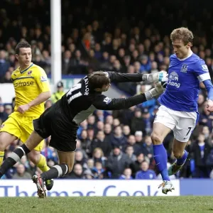Nikica Jelavic Goal Print: Everton vs. Reading, 2013 Nikica Jelavic Goal Print: Everton vs. Reading, 2013