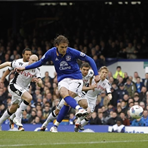 Jelavic's Thrilling Penalty Opener: Everton Kicks Off Against Fulham (28 April 2012, Goodison Park)