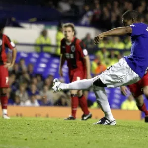 Jermaine Beckford Scores Penalty for Everton Against Huddersfield Town in Carling Cup Second Round (25 August 2010) Jermaine Beckford Scores Penalty for Everton Against Huddersfield Town in Carling Cup Second Round (25 August 2010)