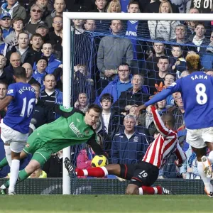 Jermaine Beckford's Double: Everton 2-0 Sunderland (Barclays Premier League, Goodison Park, 26 February 2011) Jermaine Beckford's Double: Everton 2-0 Sunderland (Barclays Premier League, Goodison Park, 26 February 2011)