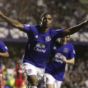 Jermaine Beckford's Penalty Seals Everton's Carling Cup Victory over Huddersfield Town (25 August 2010) Jermaine Beckford's Penalty Seals Everton's Carling Cup Victory over Huddersfield Town (25 August 2010)