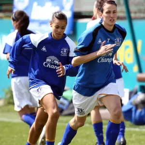 Jill Scott's Arrival: Everton Ladies vs. Lincoln Ladies at Goodison Park (FA WSL, May 2012) Jill Scott's Arrival: Everton Ladies vs. Lincoln Ladies at Goodison Park (FA WSL, May 2012)