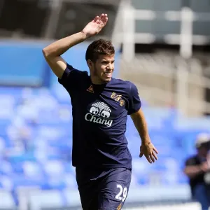 Joao Silva in Action: Everton vs Birmingham City - Pre-Season Friendly (30 July 2011)