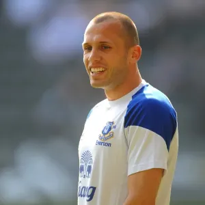 John Heitinga Faces Off Against Swansea City at Liberty Stadium during Everton's Barclays Premier League Clash (24 March 2012) John Heitinga Faces Off Against Swansea City at Liberty Stadium during Everton's Barclays Premier League Clash (24 March 2012)