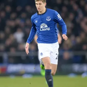 John Stones in Action Print - Everton vs. West Bromwich Albion John Stones in Action Print - Everton vs. West Bromwich Albion