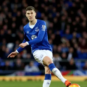 John Stones in Action: Everton vs Swansea City, Premier League - Goodison Park John Stones in Action: Everton vs Swansea City, Premier League - Goodison Park