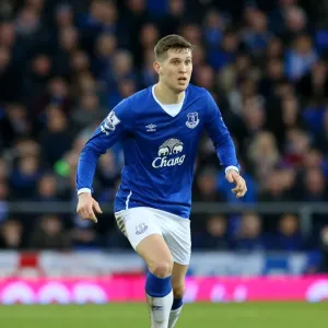 John Stones in Action: Everton vs Swansea City, Premier League - Goodison Park John Stones in Action: Everton vs Swansea City, Premier League - Goodison Park